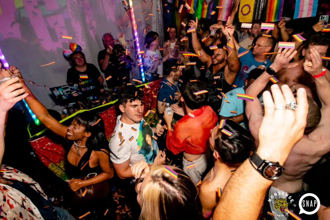 Heyday 80s party - June 2023 Pride Edition - first Saturday of every month @ Basement EAV - Kimber is the DJ - Pic: Oh Snap Kid