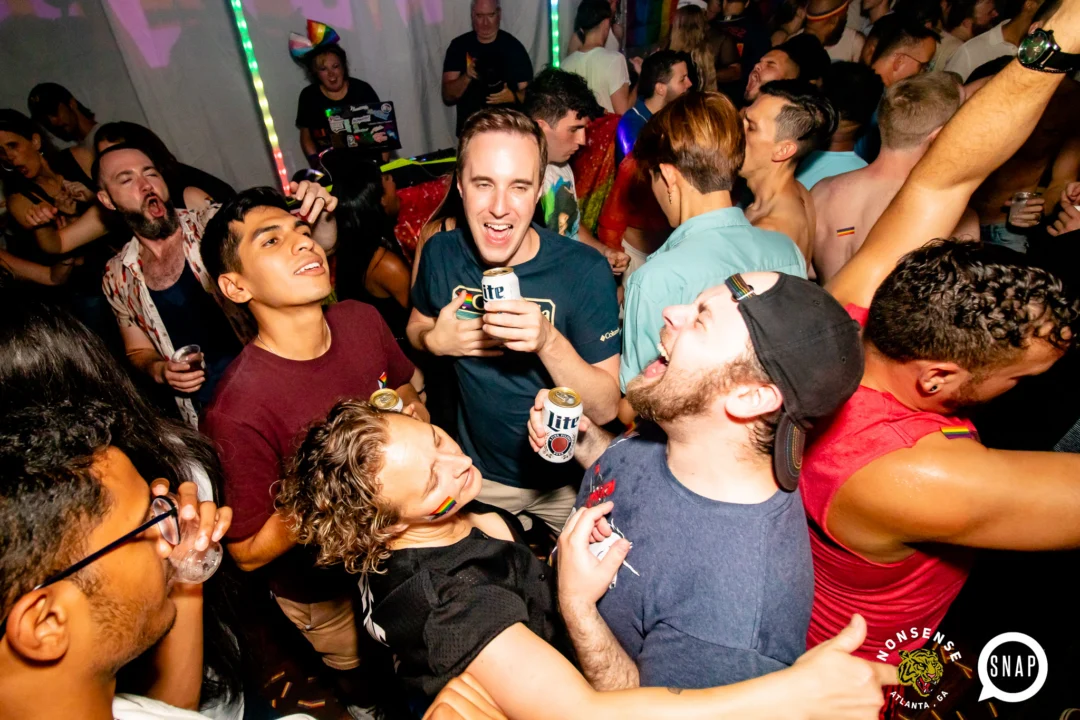 Heyday 80s party - June 2023 Pride Edition - first Saturday of every month @ Basement EAV - Kimber is the DJ - Pic: Oh Snap Kid