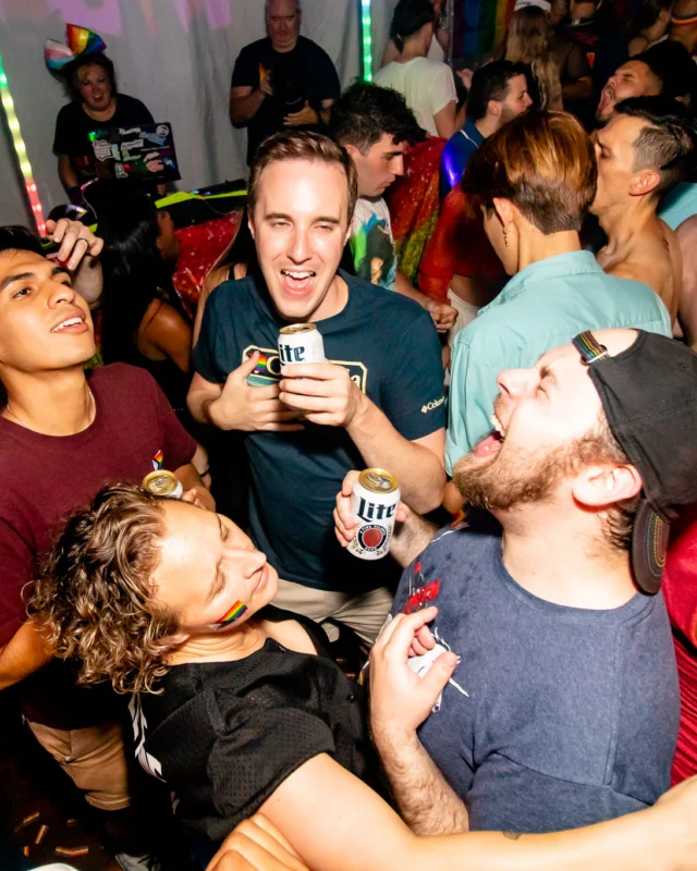 Heyday 80s party - June 2023 Pride Edition - first Saturday of every month @ Basement EAV - Kimber is the DJ - Pic: Oh Snap Kid