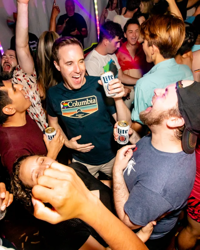 Heyday 80s party - June 2023 Pride Edition - first Saturday of every month @ Basement EAV - Kimber is the DJ - Pic: Oh Snap Kid