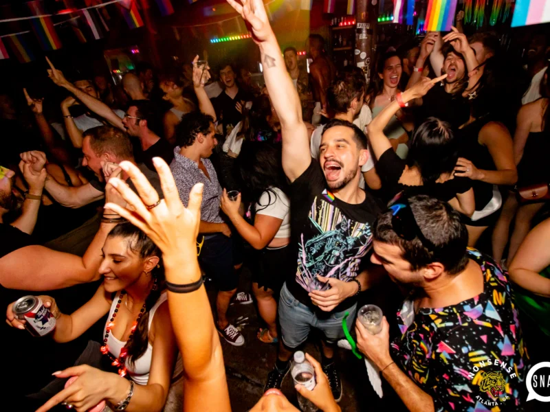 Heyday 80s party - June 2023 Pride Edition - first Saturday of every month @ Basement EAV - Kimber is the DJ - Pic: Oh Snap Kid