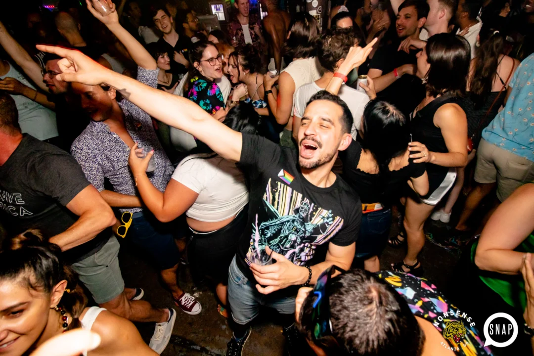 Heyday 80s party - June 2023 Pride Edition - first Saturday of every month @ Basement EAV - Kimber is the DJ - Pic: Oh Snap Kid