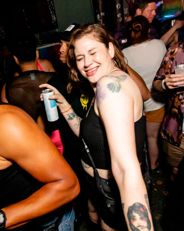 Heyday 80s party - June 2023 Pride Edition - first Saturday of every month @ Basement EAV - Kimber is the DJ - Pic: Oh Snap Kid