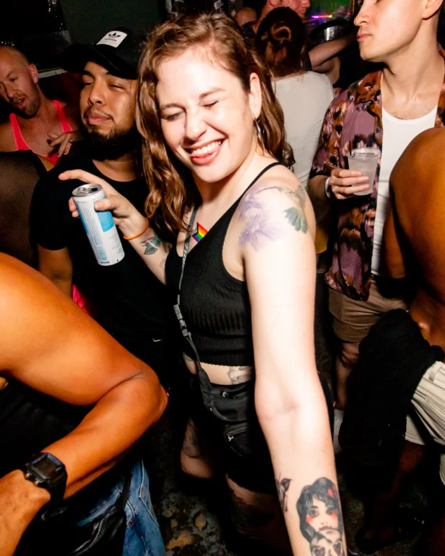 Heyday 80s party - June 2023 Pride Edition - first Saturday of every month @ Basement EAV - Kimber is the DJ - Pic: Oh Snap Kid