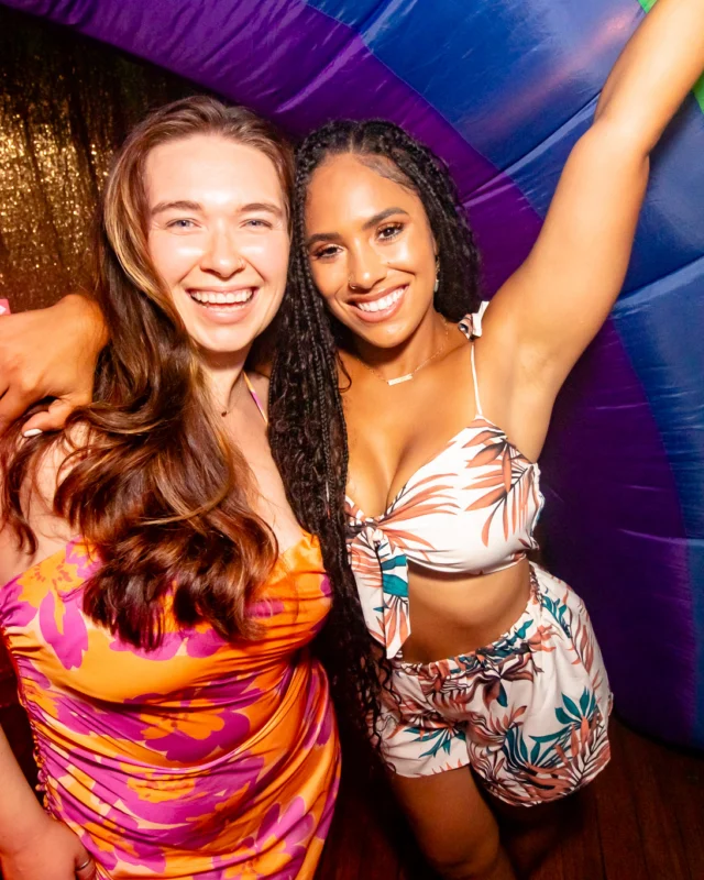 Heyday 80s party - June 2023 Pride Edition - first Saturday of every month @ Basement EAV - Kimber is the DJ - Pic: Oh Snap Kid