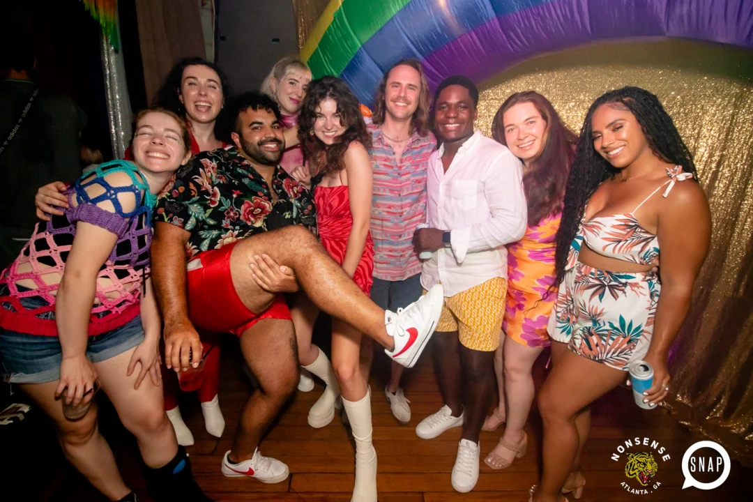 Heyday 80s party - June 2023 Pride Edition - first Saturday of every month @ Basement EAV - Kimber is the DJ - Pic: Oh Snap Kid