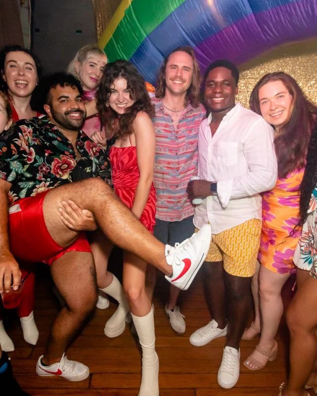 Heyday 80s party - June 2023 Pride Edition - first Saturday of every month @ Basement EAV - Kimber is the DJ - Pic: Oh Snap Kid