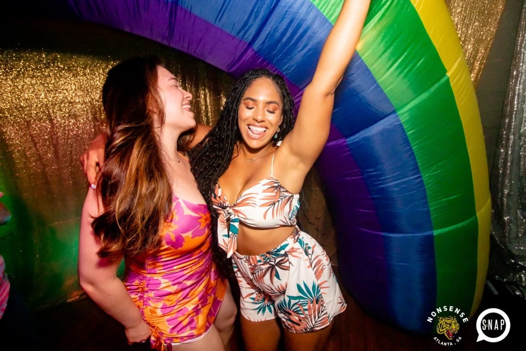 Heyday 80s party - June 2023 Pride Edition - first Saturday of every month @ Basement EAV - Kimber is the DJ - Pic: Oh Snap Kid