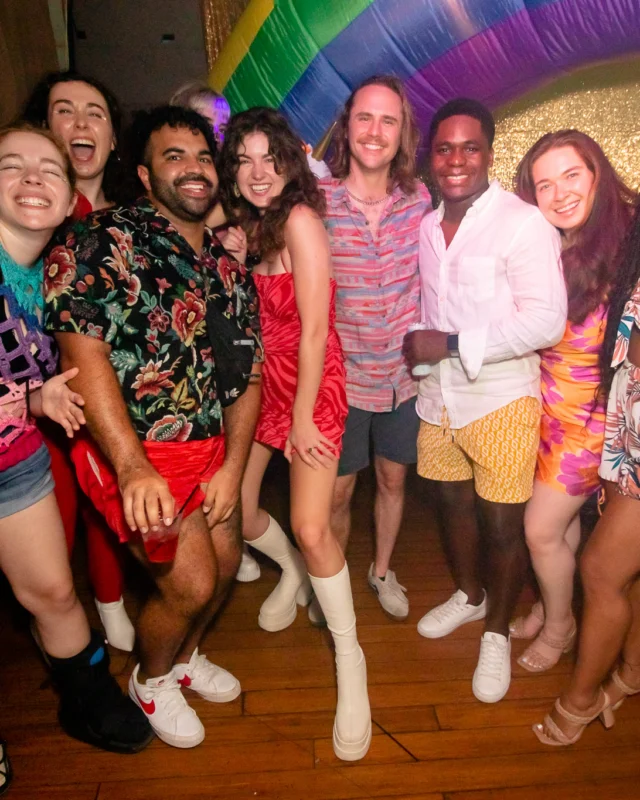Heyday 80s party - June 2023 Pride Edition - first Saturday of every month @ Basement EAV - Kimber is the DJ - Pic: Oh Snap Kid