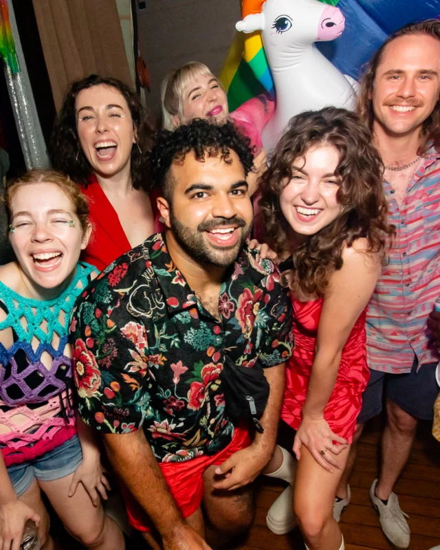Heyday 80s party - June 2023 Pride Edition - first Saturday of every month @ Basement EAV - Kimber is the DJ - Pic: Oh Snap Kid
