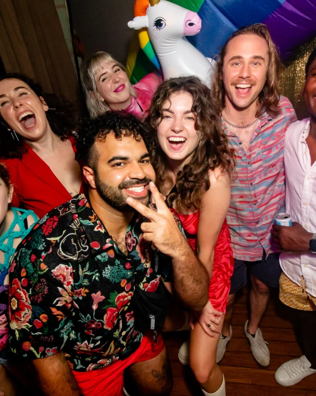 Heyday 80s party - June 2023 Pride Edition - first Saturday of every month @ Basement EAV - Kimber is the DJ - Pic: Oh Snap Kid
