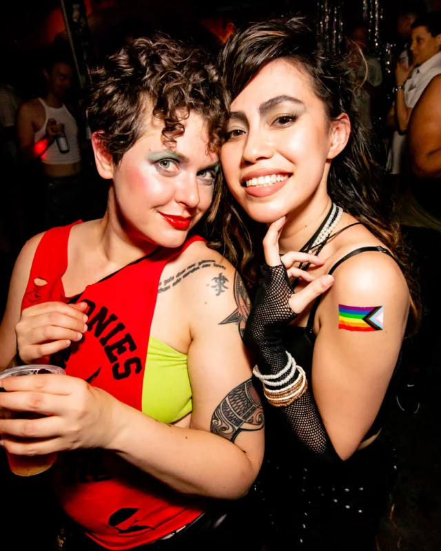 Heyday 80s party - June 2023 Pride Edition - first Saturday of every month @ Basement EAV - Kimber is the DJ - Pic: Oh Snap Kid