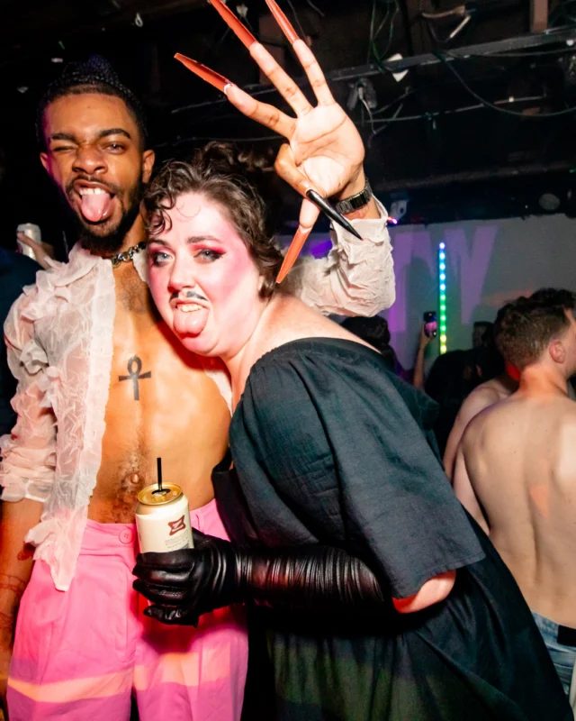 Heyday 80s party - June 2023 Pride Edition - first Saturday of every month @ Basement EAV - Kimber is the DJ - Pic: Oh Snap Kid