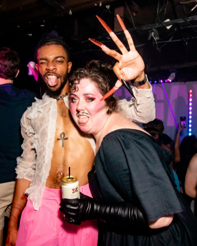 Heyday 80s party - June 2023 Pride Edition - first Saturday of every month @ Basement EAV - Kimber is the DJ - Pic: Oh Snap Kid
