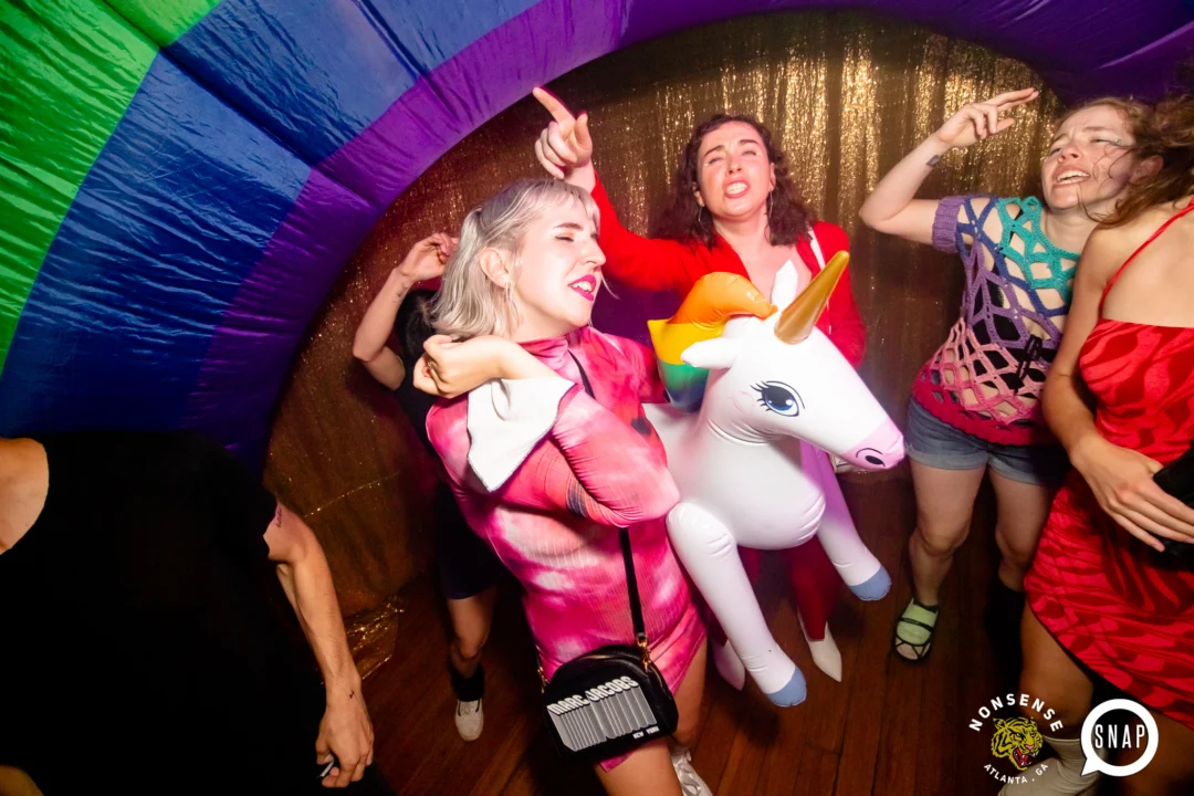 Heyday 80s party - June 2023 Pride Edition - first Saturday of every month @ Basement EAV - Kimber is the DJ - Pic: Oh Snap Kid