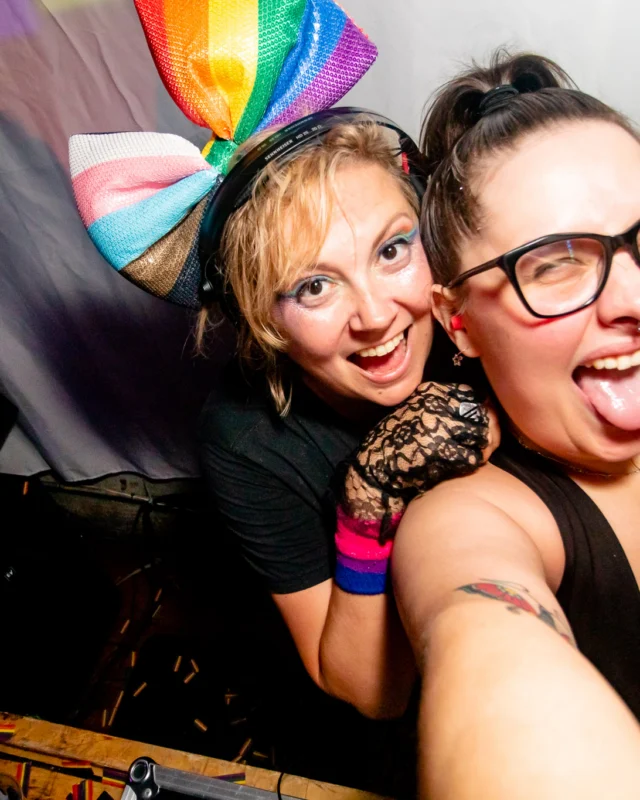 Heyday 80s party - June 2023 Pride Edition - first Saturday of every month @ Basement EAV - Kimber is the DJ - Pic: Oh Snap Kid