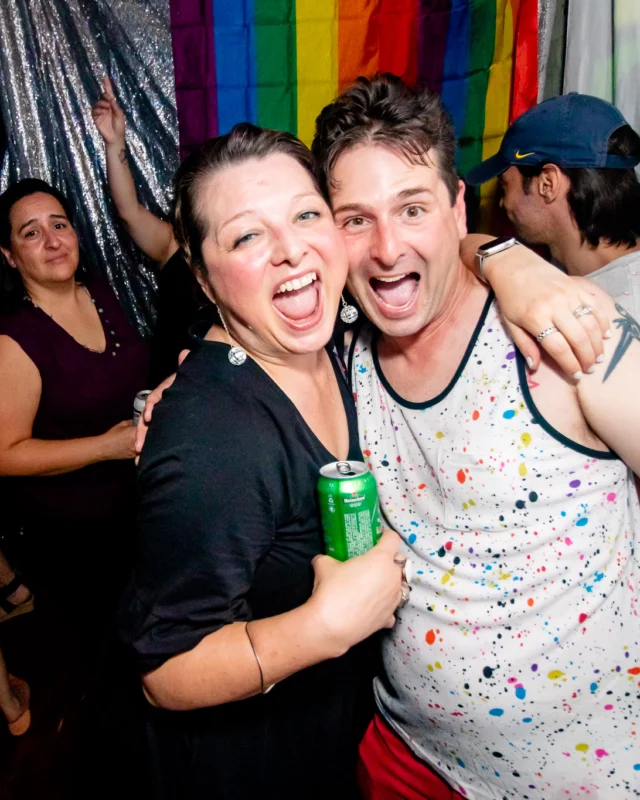 Heyday 80s party - June 2023 Pride Edition - first Saturday of every month @ Basement EAV - Kimber is the DJ - Pic: Oh Snap Kid