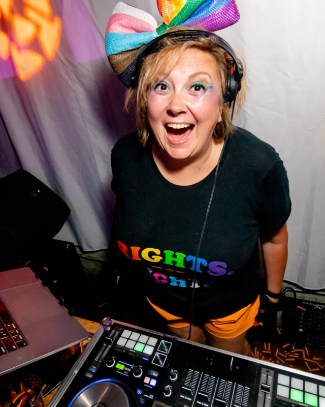 Heyday 80s party - June 2023 Pride Edition - first Saturday of every month @ Basement EAV - Kimber is the DJ - Pic: Oh Snap Kid
