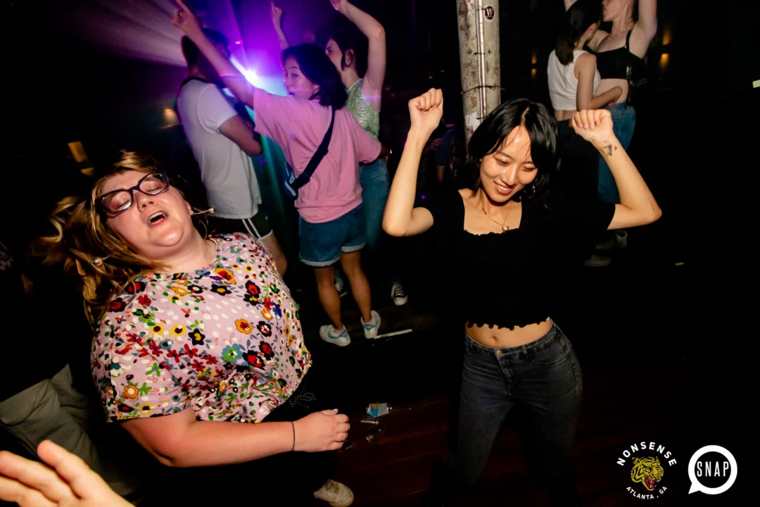 Hot Mess dance pop party - Third Friday of every month at The Basement - Kimber is the DJ - Pics: Darcy for Oh Snap Kid