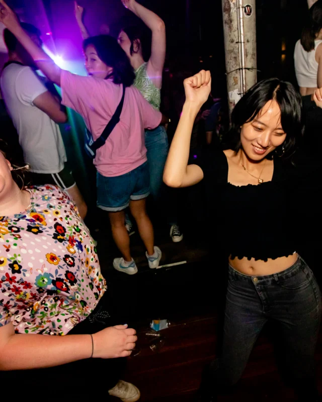Hot Mess dance pop party - Third Friday of every month at The Basement - Kimber is the DJ - Pics: Darcy for Oh Snap Kid