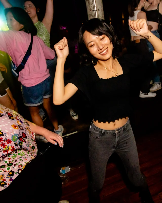 Hot Mess dance pop party - Third Friday of every month at The Basement - Kimber is the DJ - Pics: Darcy for Oh Snap Kid