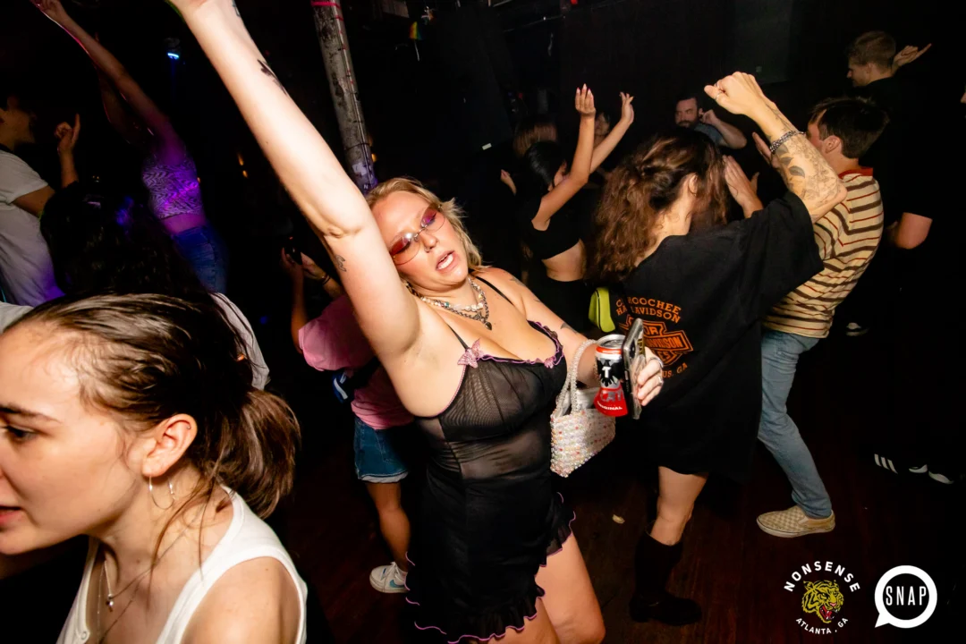 Hot Mess dance pop party - Third Friday of every month at The Basement - Kimber is the DJ - Pics: Darcy for Oh Snap Kid