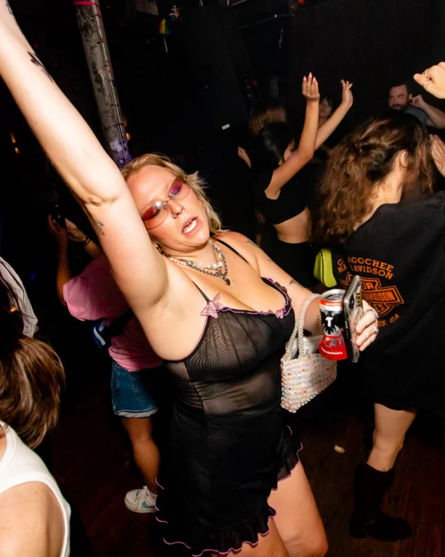 Hot Mess dance pop party - Third Friday of every month at The Basement - Kimber is the DJ - Pics: Darcy for Oh Snap Kid