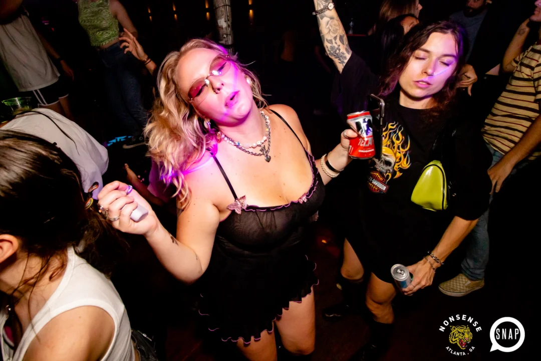 Hot Mess dance pop party - Third Friday of every month at The Basement - Kimber is the DJ - Pics: Darcy for Oh Snap Kid