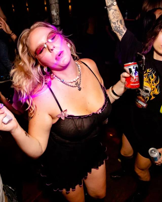 Hot Mess dance pop party - Third Friday of every month at The Basement - Kimber is the DJ - Pics: Darcy for Oh Snap Kid