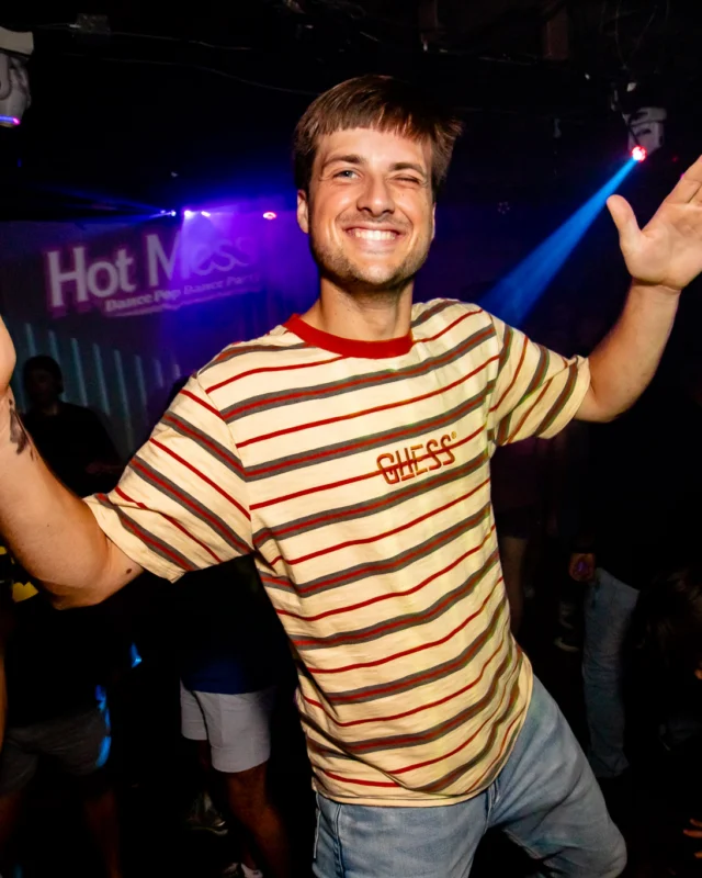 Hot Mess dance pop party - Third Friday of every month at The Basement - Kimber is the DJ - Pics: Darcy for Oh Snap Kid