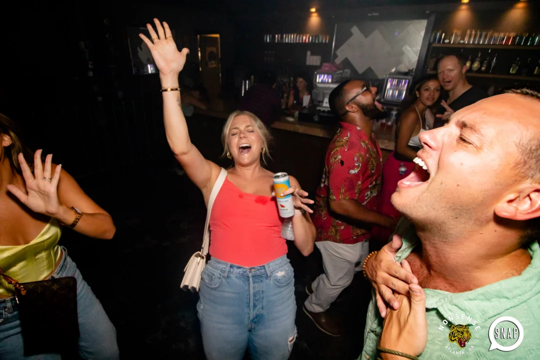 Hot Mess dance pop party - Third Friday of every month at The Basement - Kimber is the DJ - Pics: Darcy for Oh Snap Kid