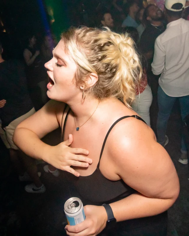 Hot Mess dance pop party - Third Friday of every month at The Basement - Kimber is the DJ - Pics: Darcy for Oh Snap Kid