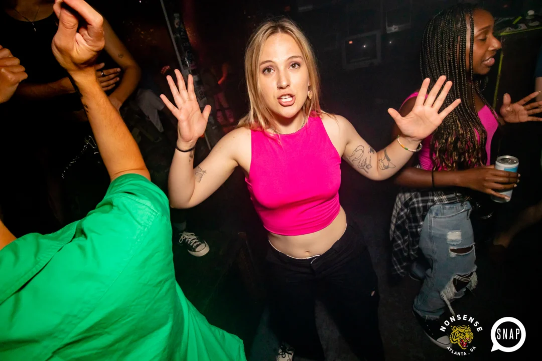 Hot Mess dance pop party - Third Friday of every month at The Basement - Kimber is the DJ - Pics: Darcy for Oh Snap Kid