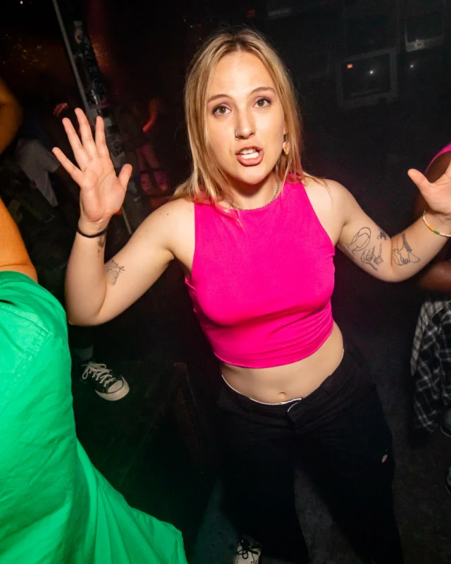 Hot Mess dance pop party - Third Friday of every month at The Basement - Kimber is the DJ - Pics: Darcy for Oh Snap Kid