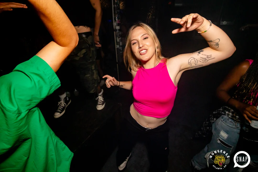Hot Mess dance pop party - Third Friday of every month at The Basement - Kimber is the DJ - Pics: Darcy for Oh Snap Kid