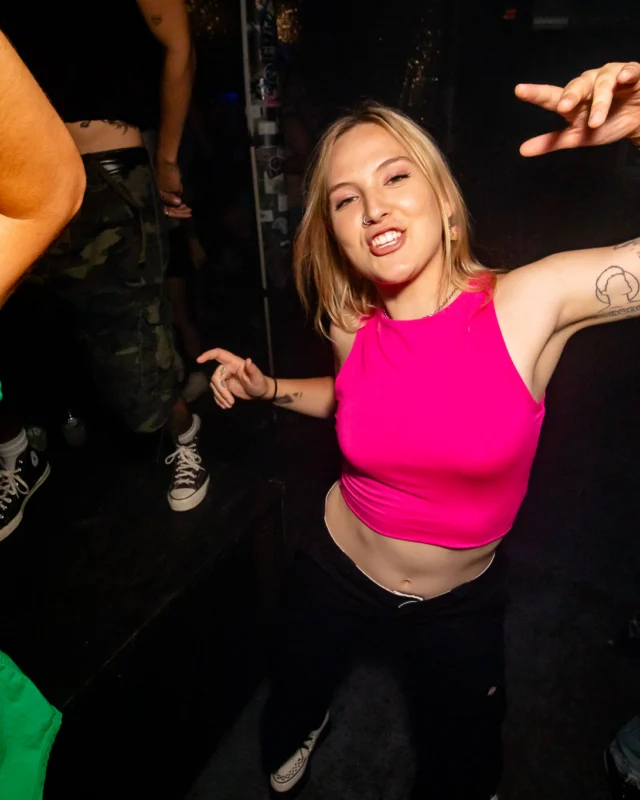 Hot Mess dance pop party - Third Friday of every month at The Basement - Kimber is the DJ - Pics: Darcy for Oh Snap Kid