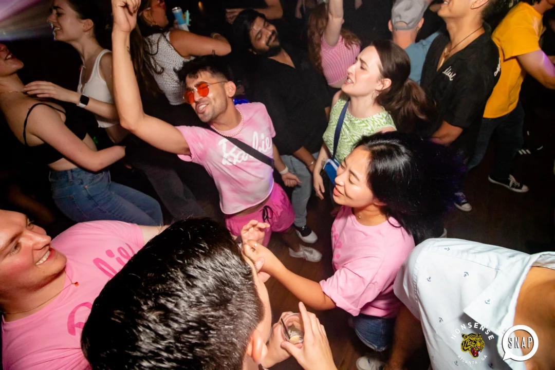 Hot Mess dance pop party - Third Friday of every month at The Basement - Kimber is the DJ - Pics: Darcy for Oh Snap Kid