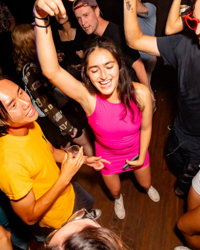 Hot Mess dance pop party - Third Friday of every month at The Basement - Kimber is the DJ - Pics: Darcy for Oh Snap Kid