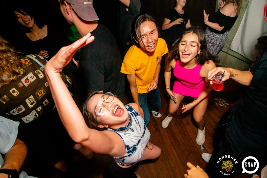 Hot Mess dance pop party - Third Friday of every month at The Basement - Kimber is the DJ - Pics: Darcy for Oh Snap Kid