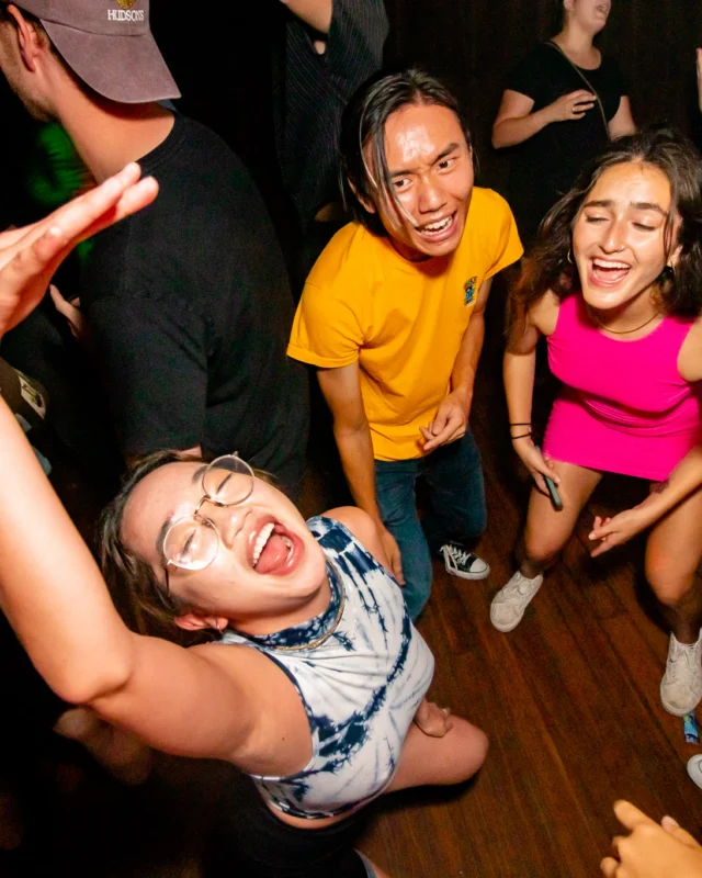 Hot Mess dance pop party - Third Friday of every month at The Basement - Kimber is the DJ - Pics: Darcy for Oh Snap Kid