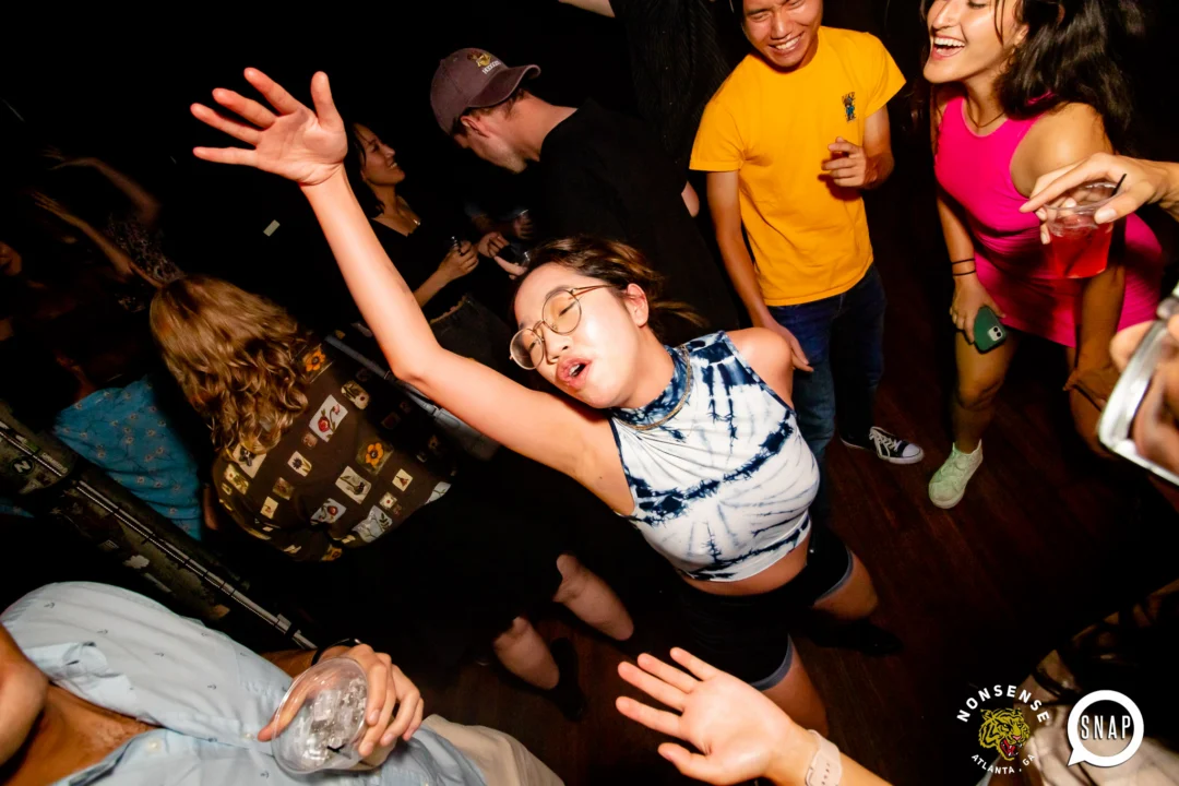 Hot Mess dance pop party - Third Friday of every month at The Basement - Kimber is the DJ - Pics: Darcy for Oh Snap Kid