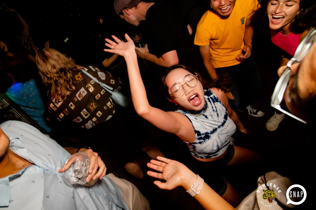 Hot Mess dance pop party - Third Friday of every month at The Basement - Kimber is the DJ - Pics: Darcy for Oh Snap Kid