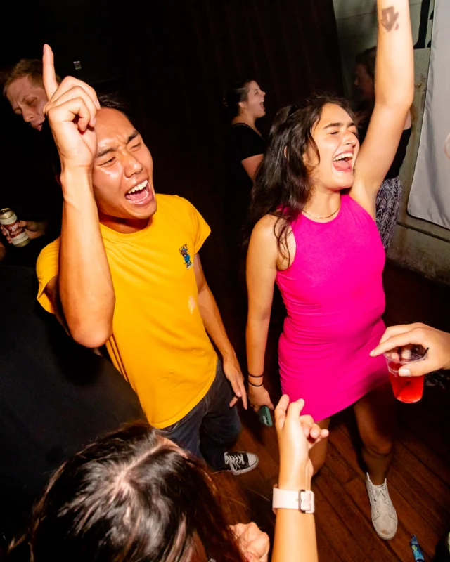 Hot Mess dance pop party - Third Friday of every month at The Basement - Kimber is the DJ - Pics: Darcy for Oh Snap Kid