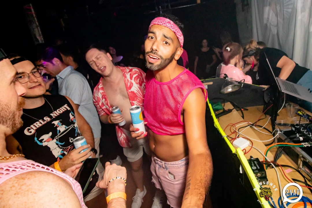 Hot Mess dance pop party - Third Friday of every month at The Basement - Kimber is the DJ - Pics: Darcy for Oh Snap Kid