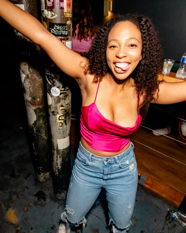 Hot Mess dance pop party - Third Friday of every month at The Basement - Kimber is the DJ - Pics: Darcy for Oh Snap Kid