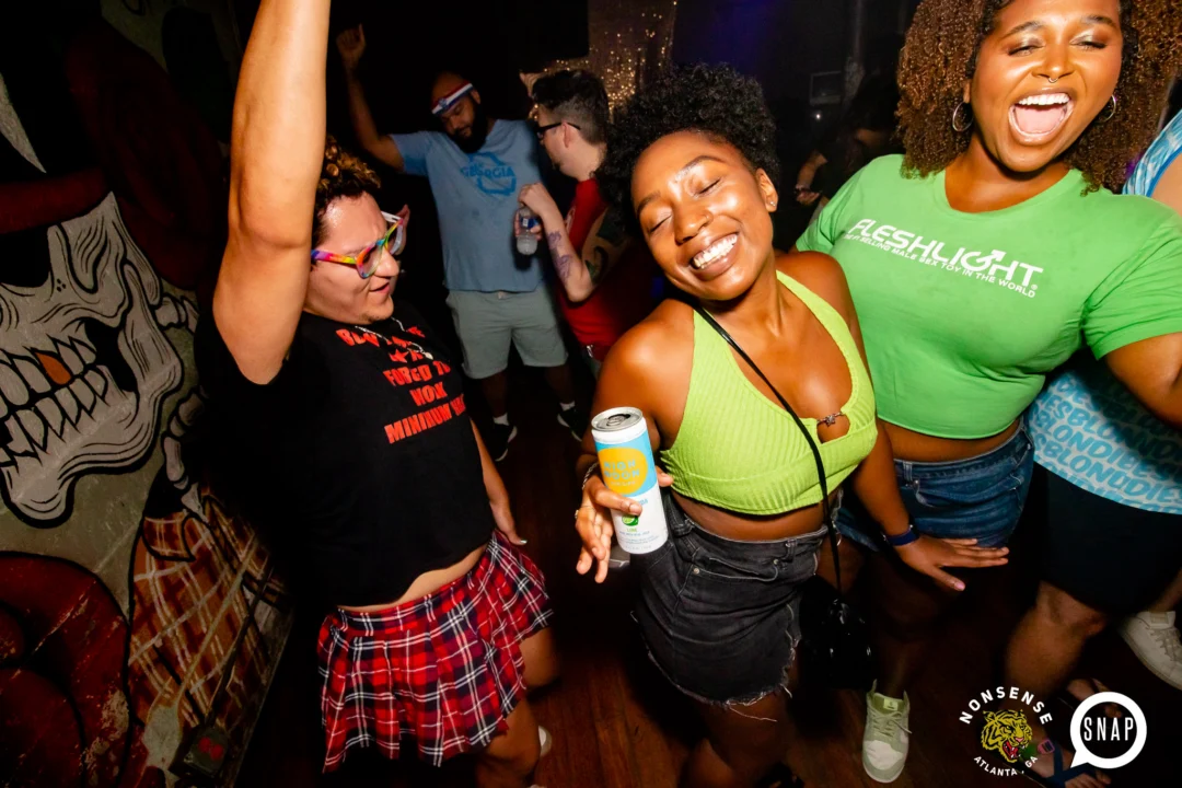 Hot Mess dance pop party - Third Friday of every month at The Basement - Kimber is the DJ - Pics: Darcy for Oh Snap Kid