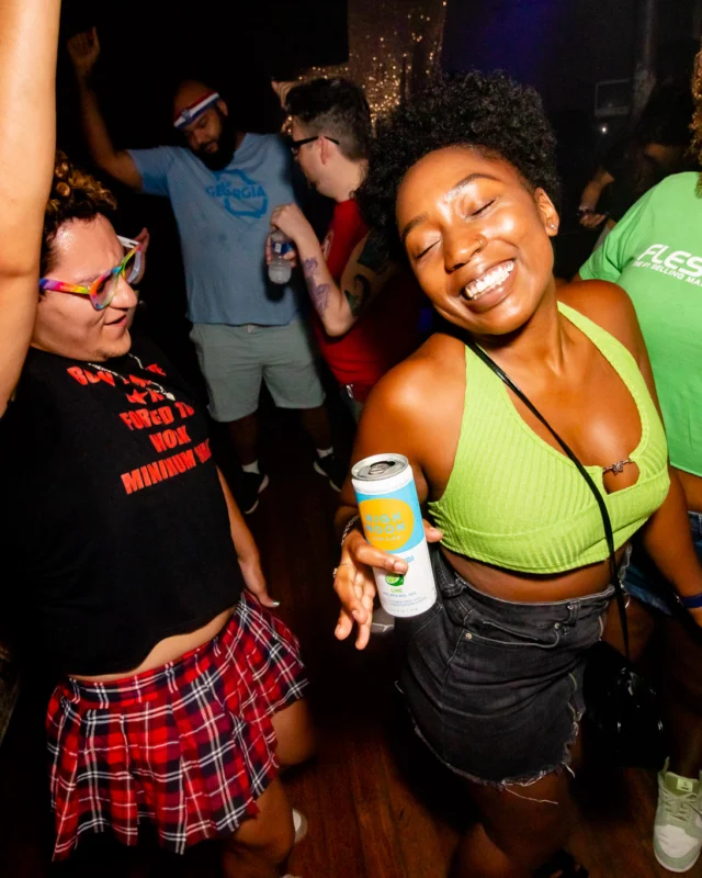 Hot Mess dance pop party - Third Friday of every month at The Basement - Kimber is the DJ - Pics: Darcy for Oh Snap Kid