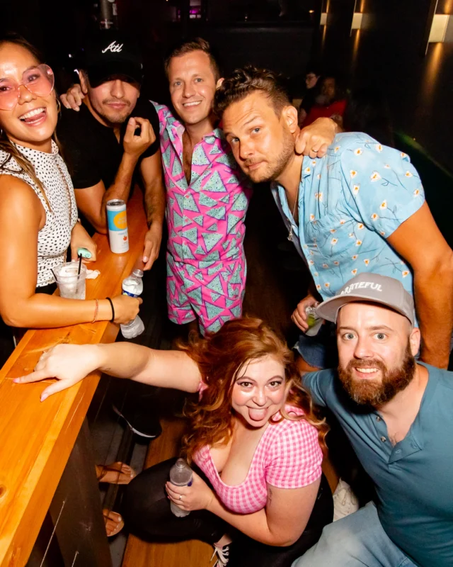 Hot Mess dance pop party - Third Friday of every month at The Basement - Kimber is the DJ - Pics: Darcy for Oh Snap Kid