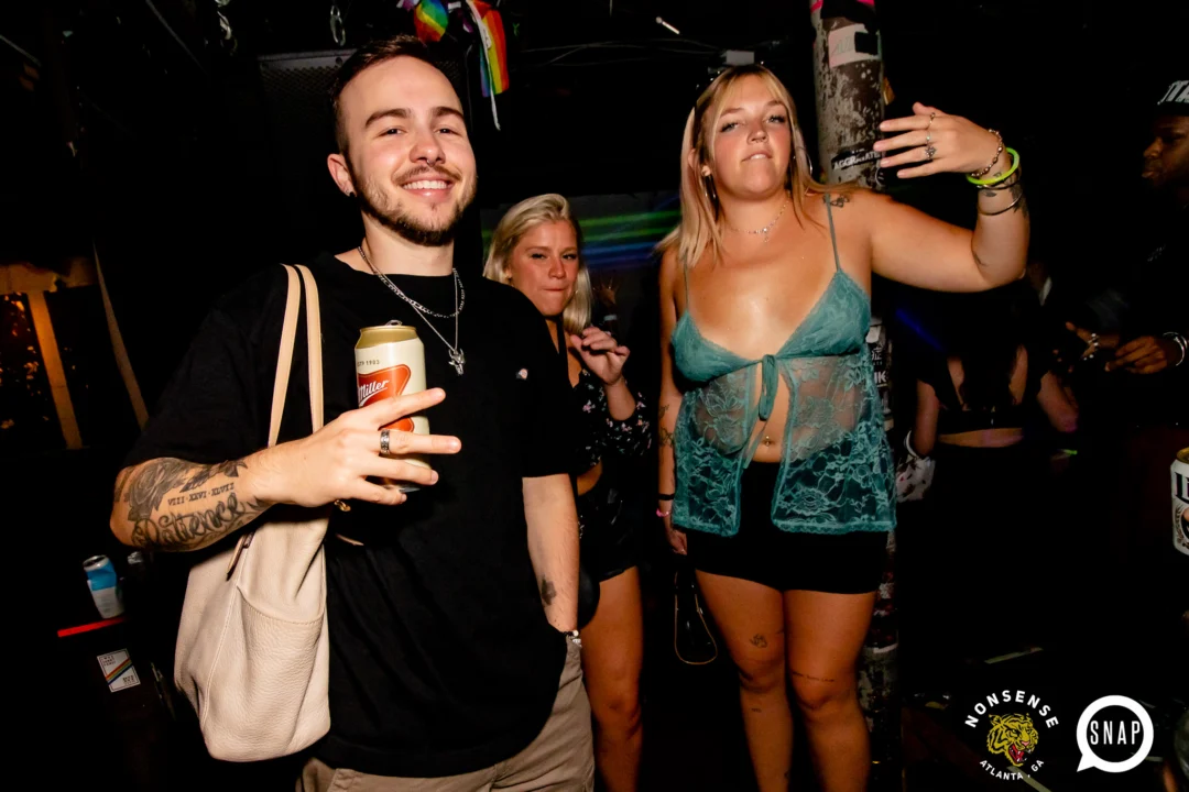 Hot Mess dance pop party - August 2023 - third Friday of every month at The Basement, Easst Atlanta - Kimber is the DJ - Pics: Darcy for Oh Snap Kid