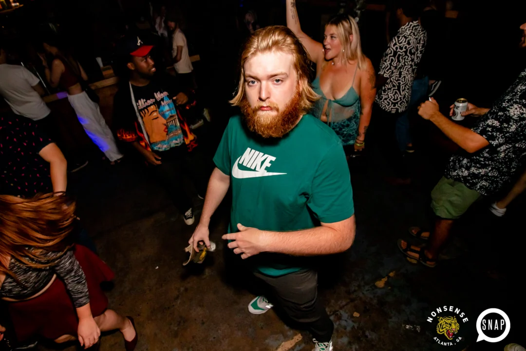 Hot Mess dance pop party - August 2023 - third Friday of every month at The Basement, Easst Atlanta - Kimber is the DJ - Pics: Darcy for Oh Snap Kid